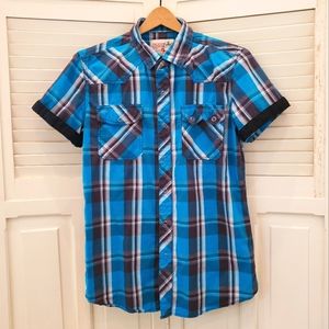 ⭐ VINTAGE | JNCO Crownbrand Skate Shirt - Men's M